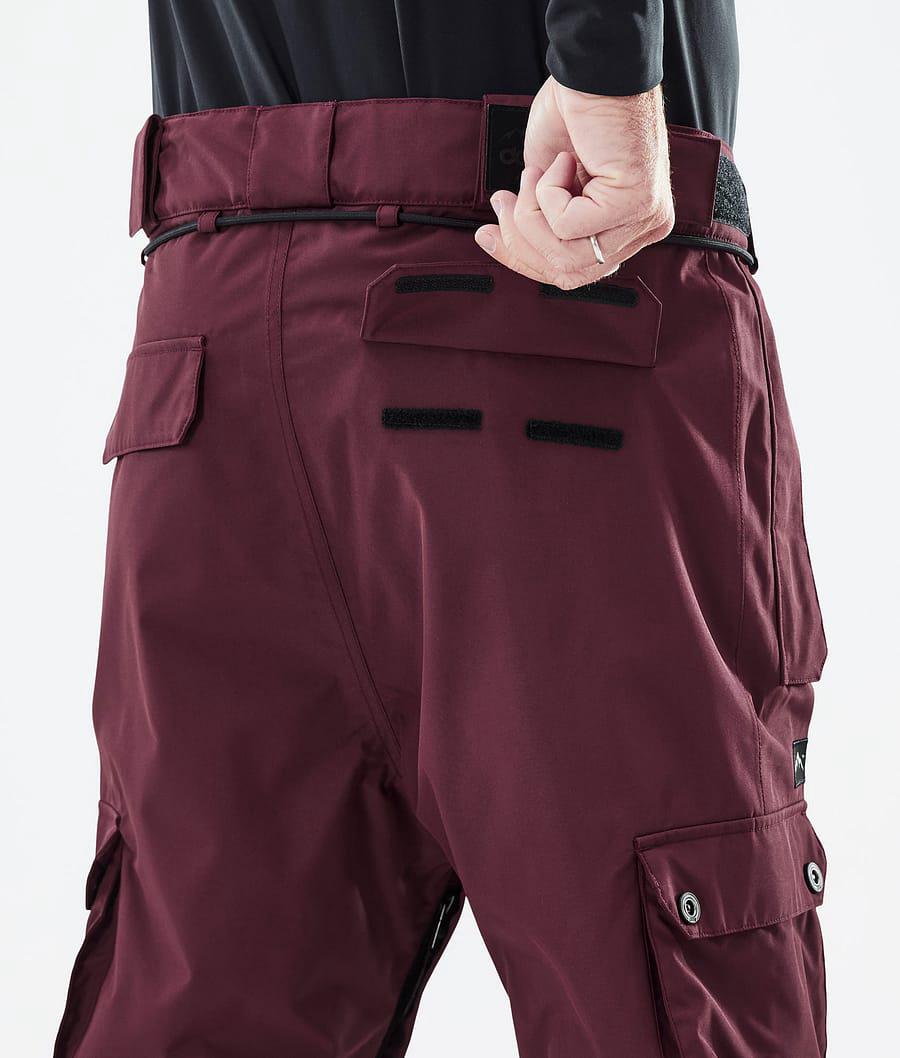 Men's Dope Iconic Snowboard Pants Don Burgundy  USA |  DIGLR-9712