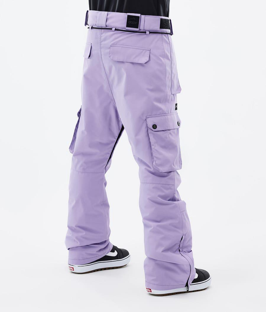 Men's Dope Iconic Snowboard Pants Faded Violet Purple  USA |  MHPLC-3729