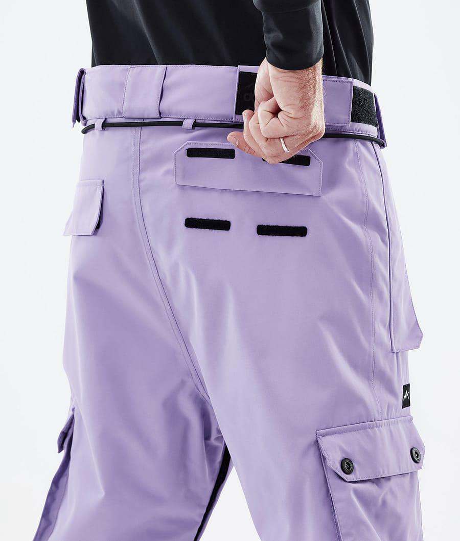 Men's Dope Iconic Snowboard Pants Faded Violet Purple  USA |  MHPLC-3729