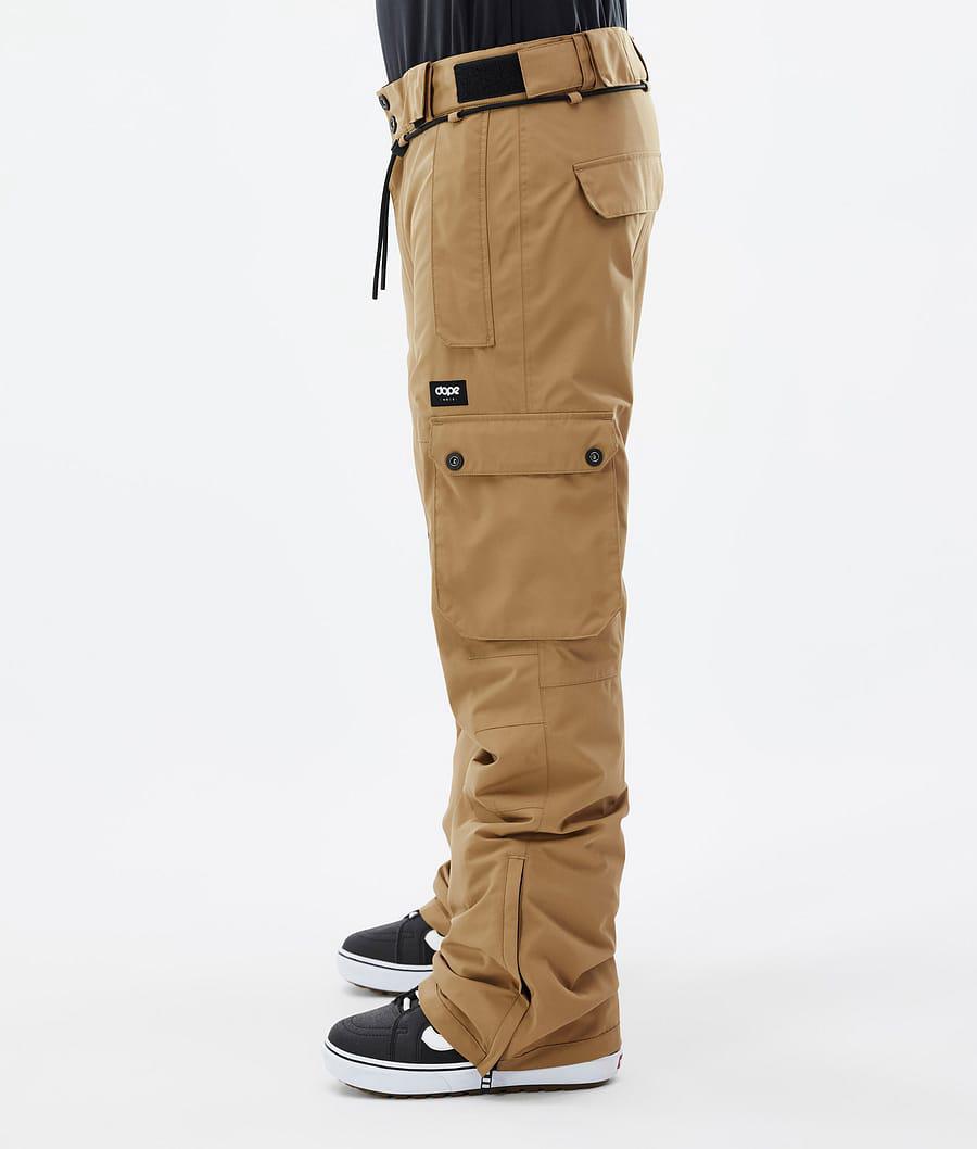 Men's Dope Iconic Snowboard Pants Gold  USA |  IHXVW-6405