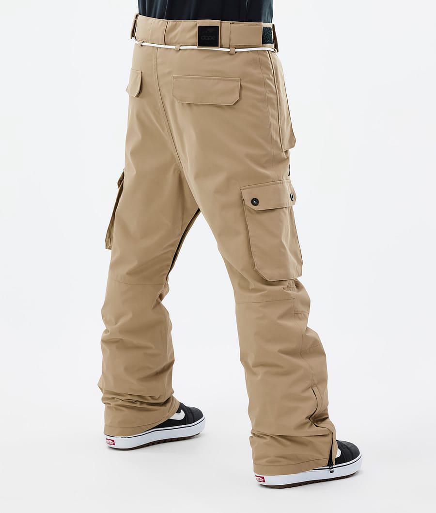 Men's Dope Iconic Snowboard Pants Khaki  USA |  NLRWJ-9056