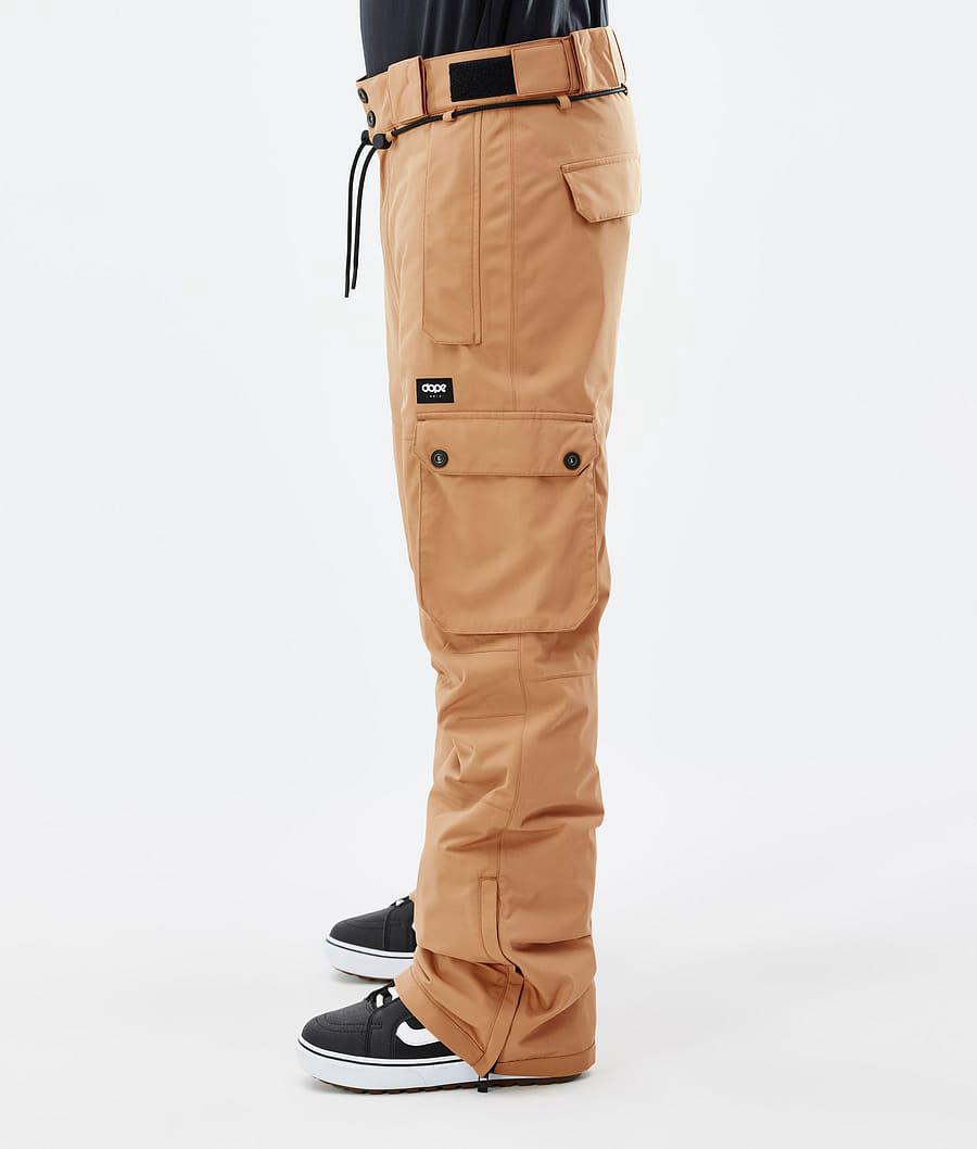 Men's Dope Iconic Snowboard Pants Khaki Yellow  USA |  ZTLRS-2456