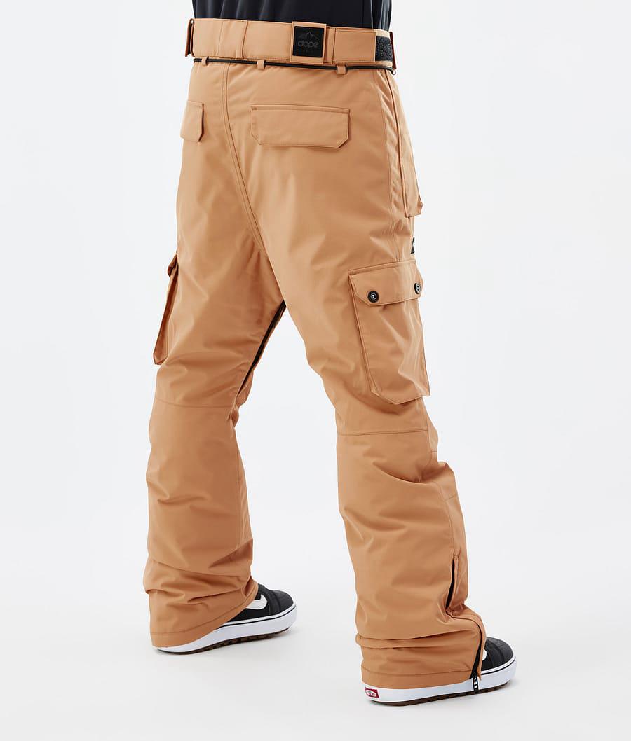 Men's Dope Iconic Snowboard Pants Khaki Yellow  USA |  ZTLRS-2456