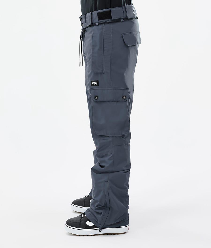 Men's Dope Iconic Snowboard Pants Metal Blue  USA |  NZWUA-8264