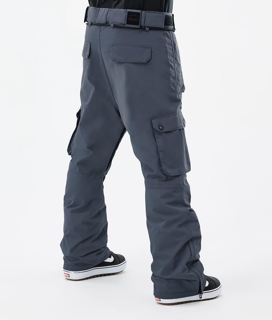 Men's Dope Iconic Snowboard Pants Metal Blue  USA |  NZWUA-8264