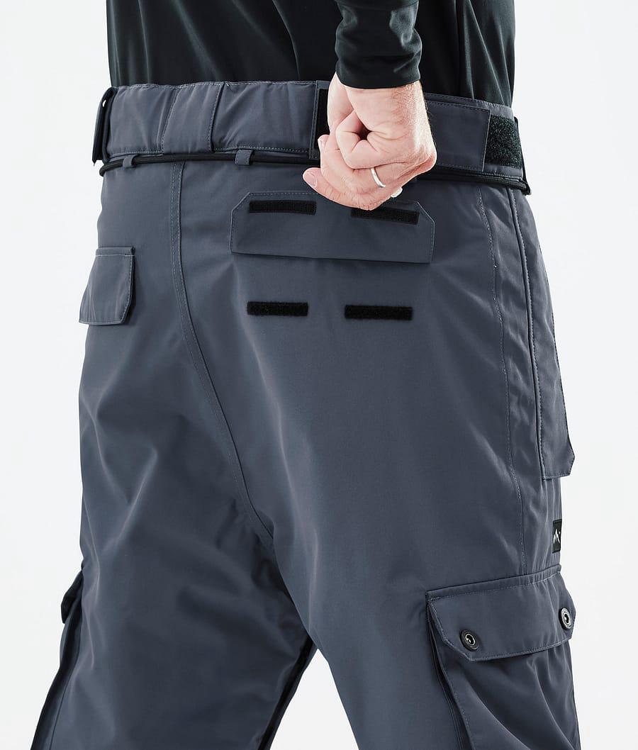 Men's Dope Iconic Snowboard Pants Metal Blue  USA |  NZWUA-8264