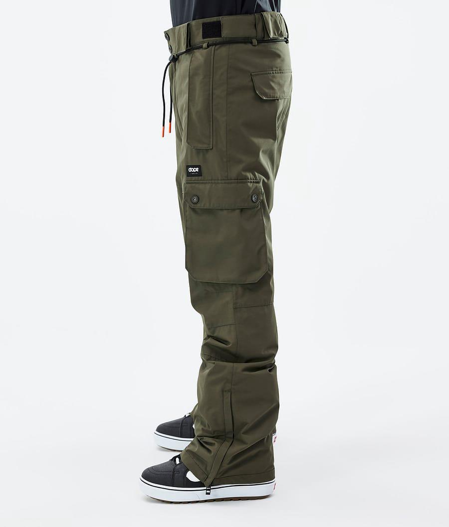 Men's Dope Iconic Snowboard Pants Olive Green  USA |  BDQRH-8069