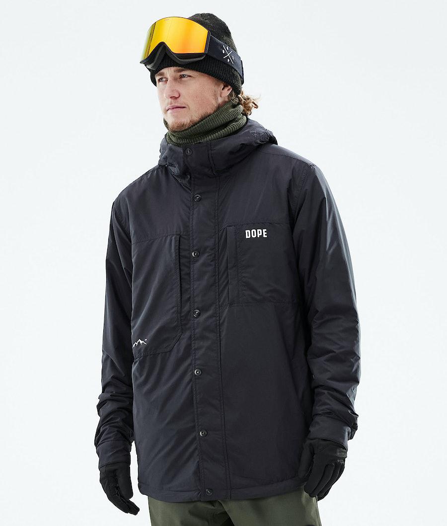 Men\'s Dope Insulated Midlayer Jacket Black  USA |  HSUMD-7410