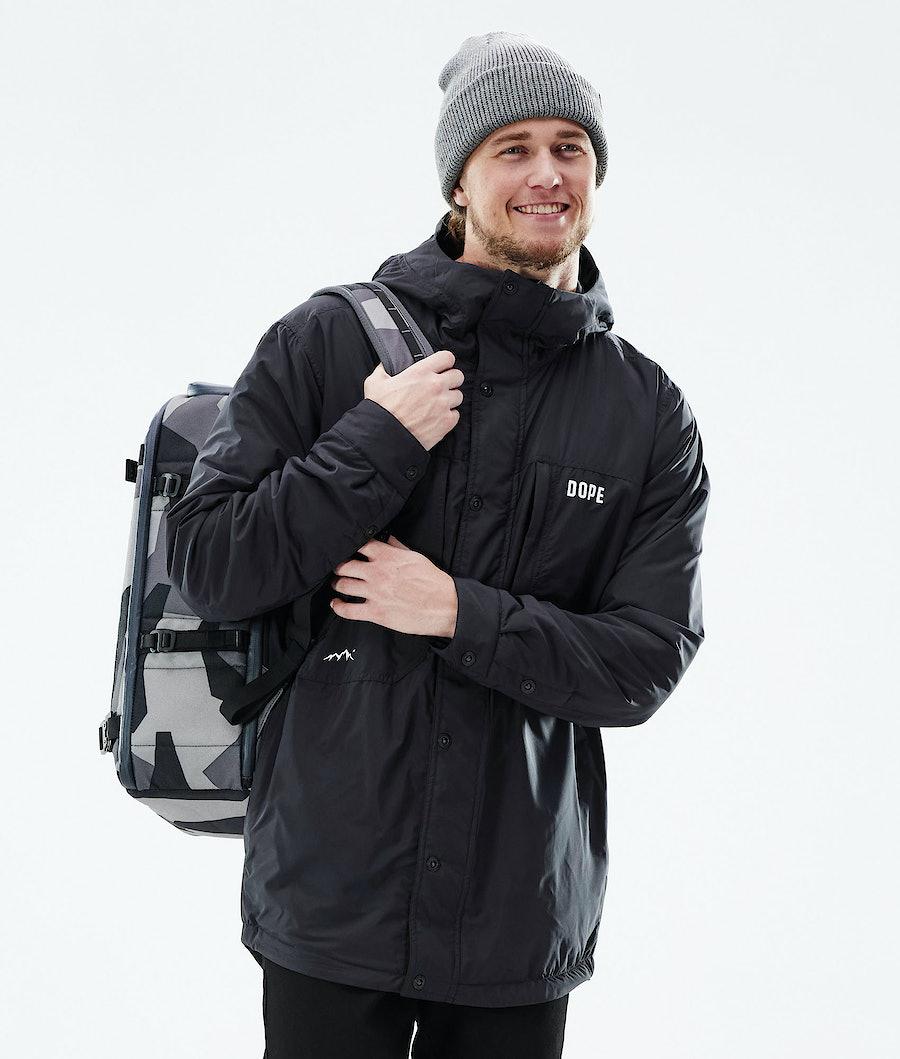 Men's Dope Insulated Midlayer Jacket Black  USA |  ZUCPK-8329