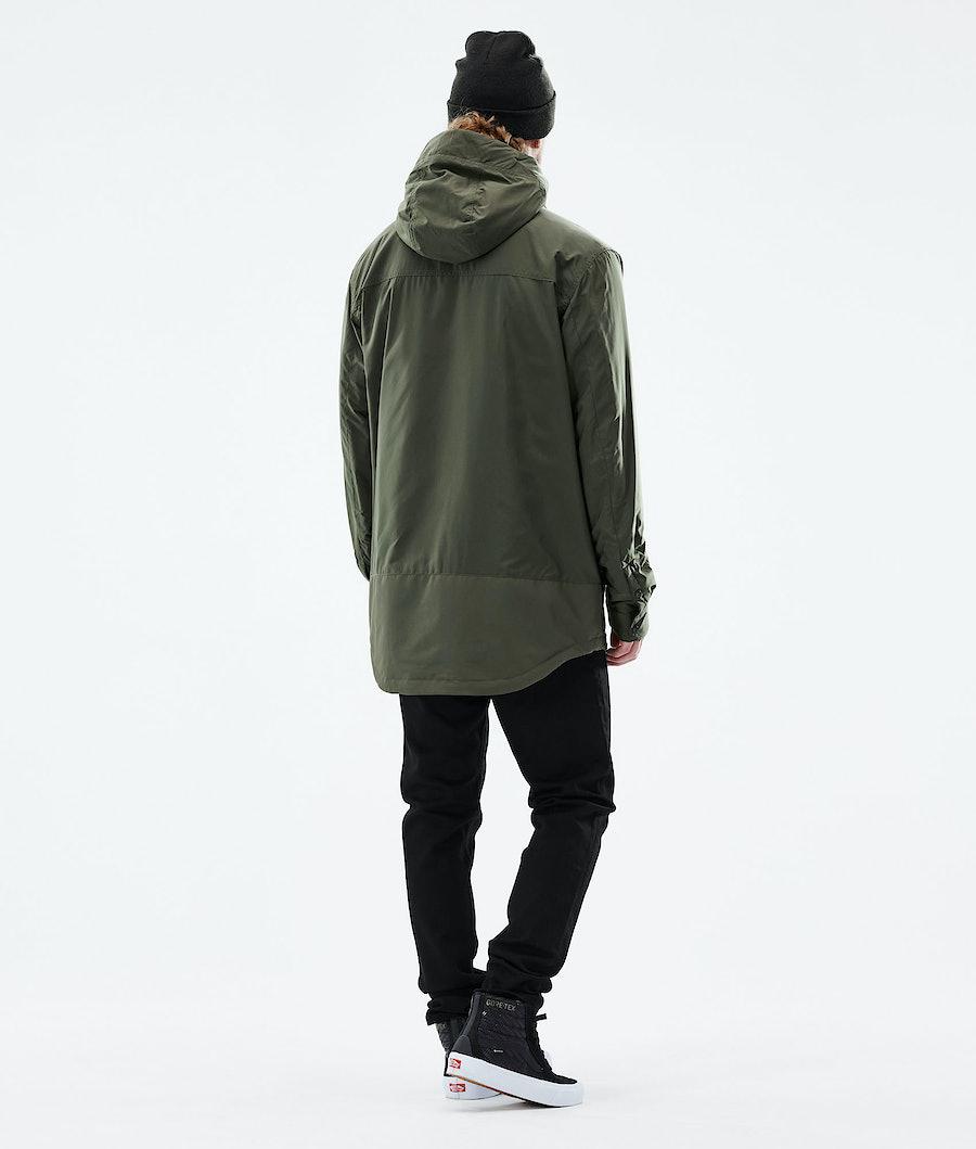 Men's Dope Insulated Midlayer Jacket Olive Green  USA |  MGSFQ-9740