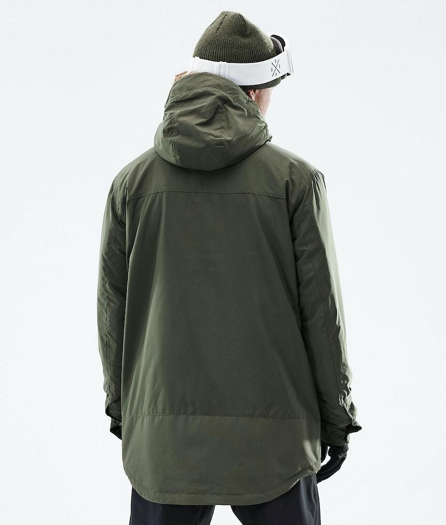 Men's Dope Insulated Midlayer Jacket Olive Green  USA |  WTXFZ-3562