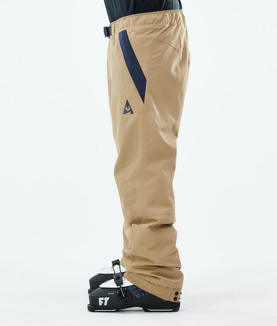 Men's Dope JT Blizzard Ski Pants Khaki Blue  USA |  DCYXL-9102