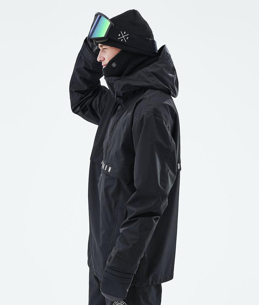 Men's Dope Legacy 2021 Snowboard Jacket Black  USA |  OJPZU-2807