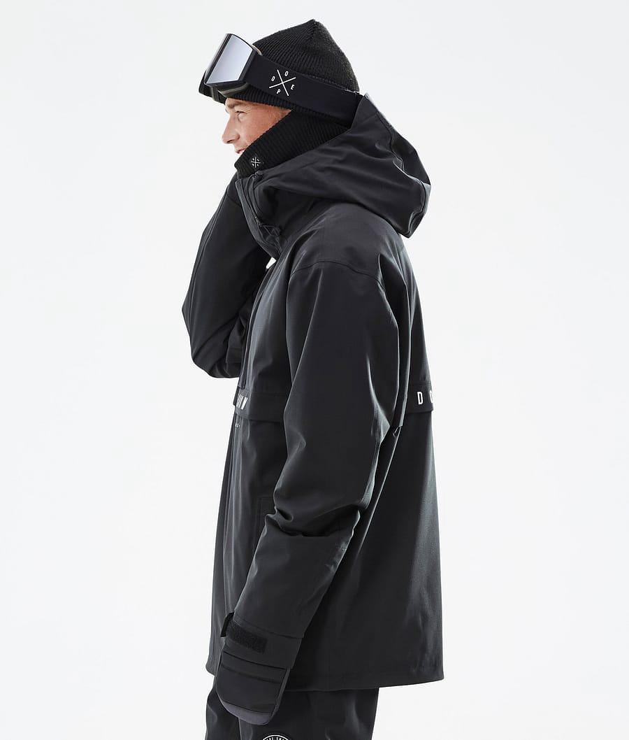 Men's Dope Legacy Ski Jacket Black  USA |  SQPXO-2156