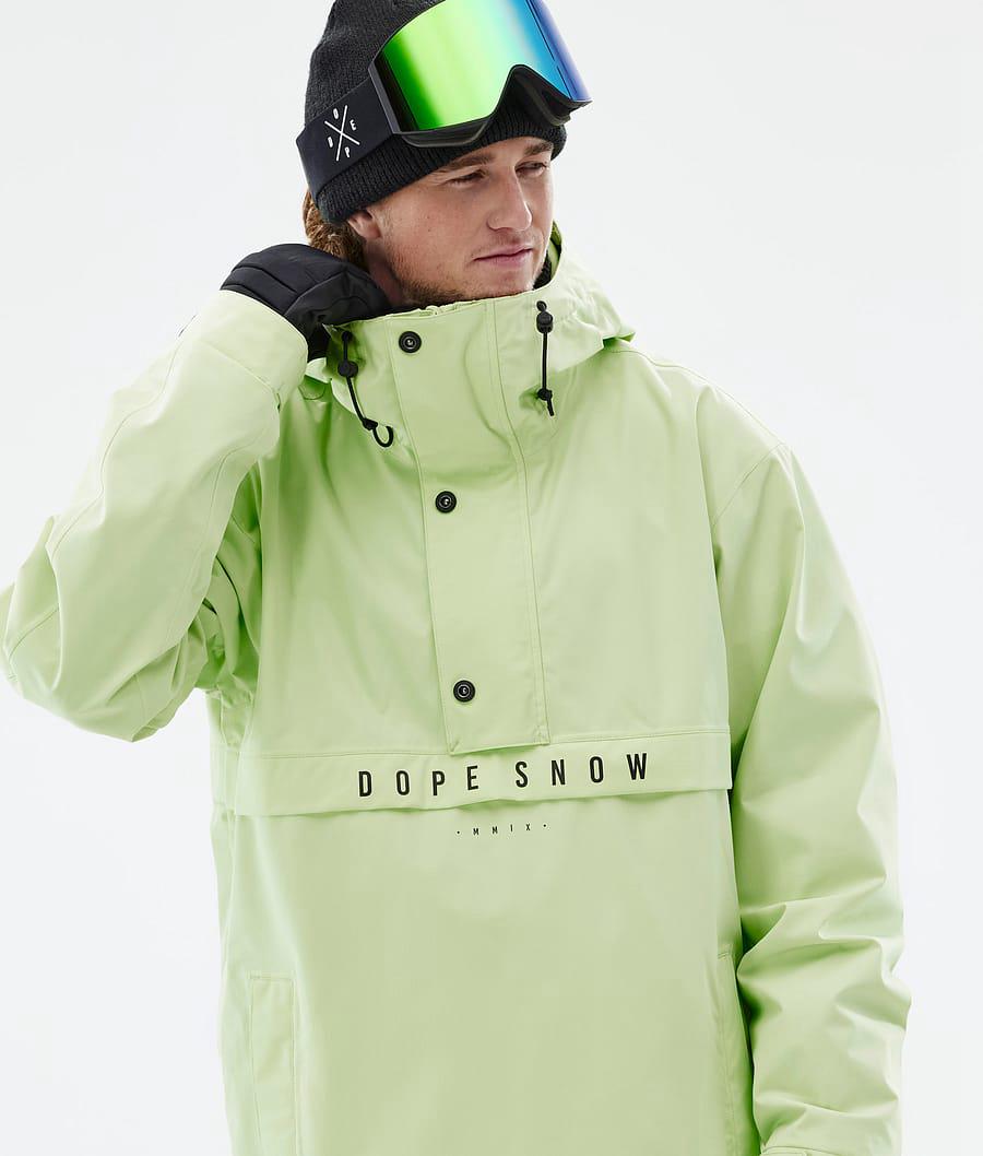 Men's Dope Legacy Ski Jacket Faded Neon Green  USA |  OAKZY-7468