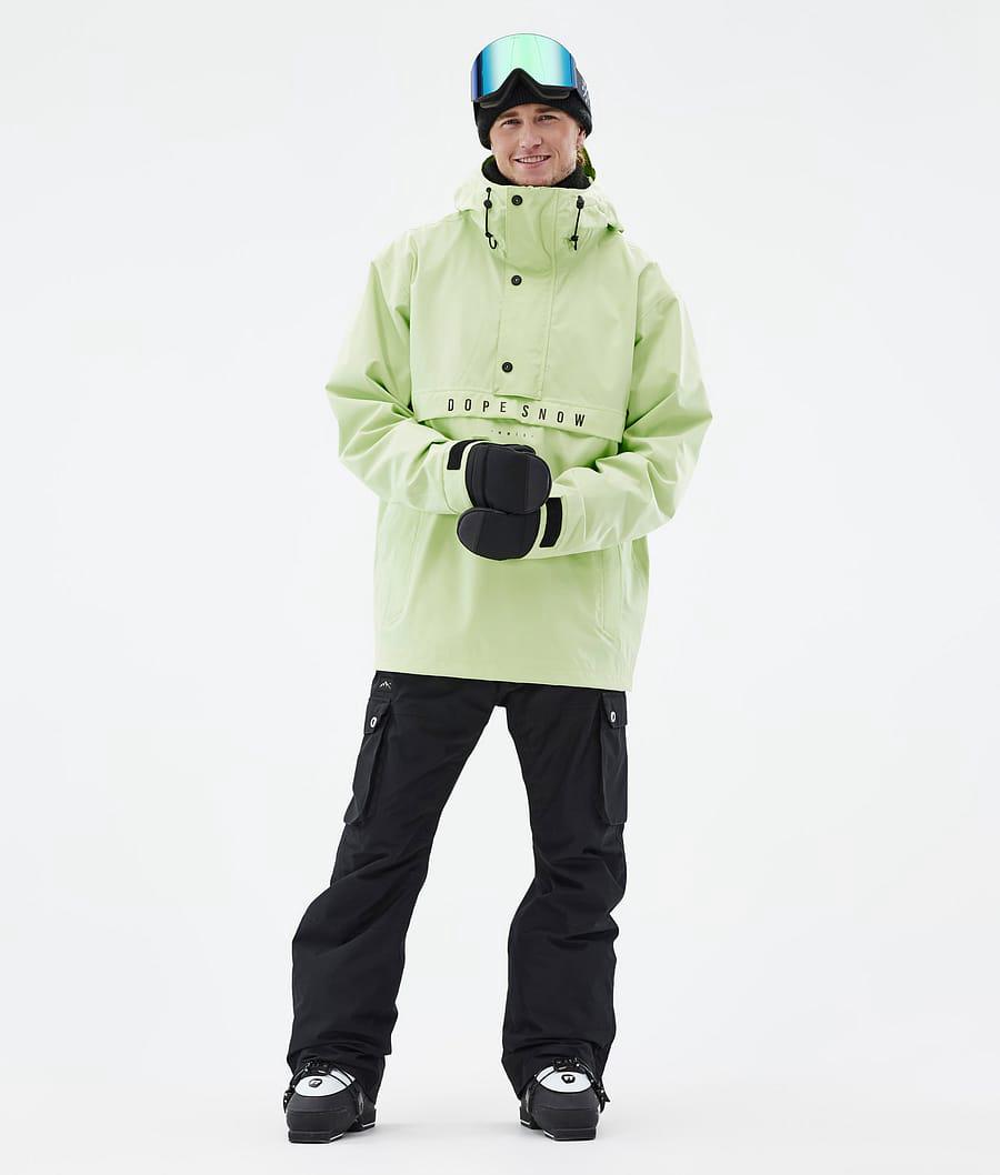 Men's Dope Legacy Ski Jacket Faded Neon Green  USA |  OAKZY-7468