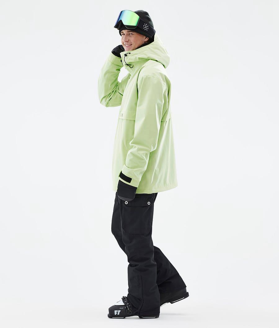 Men's Dope Legacy Ski Jacket Faded Neon Green  USA |  OAKZY-7468