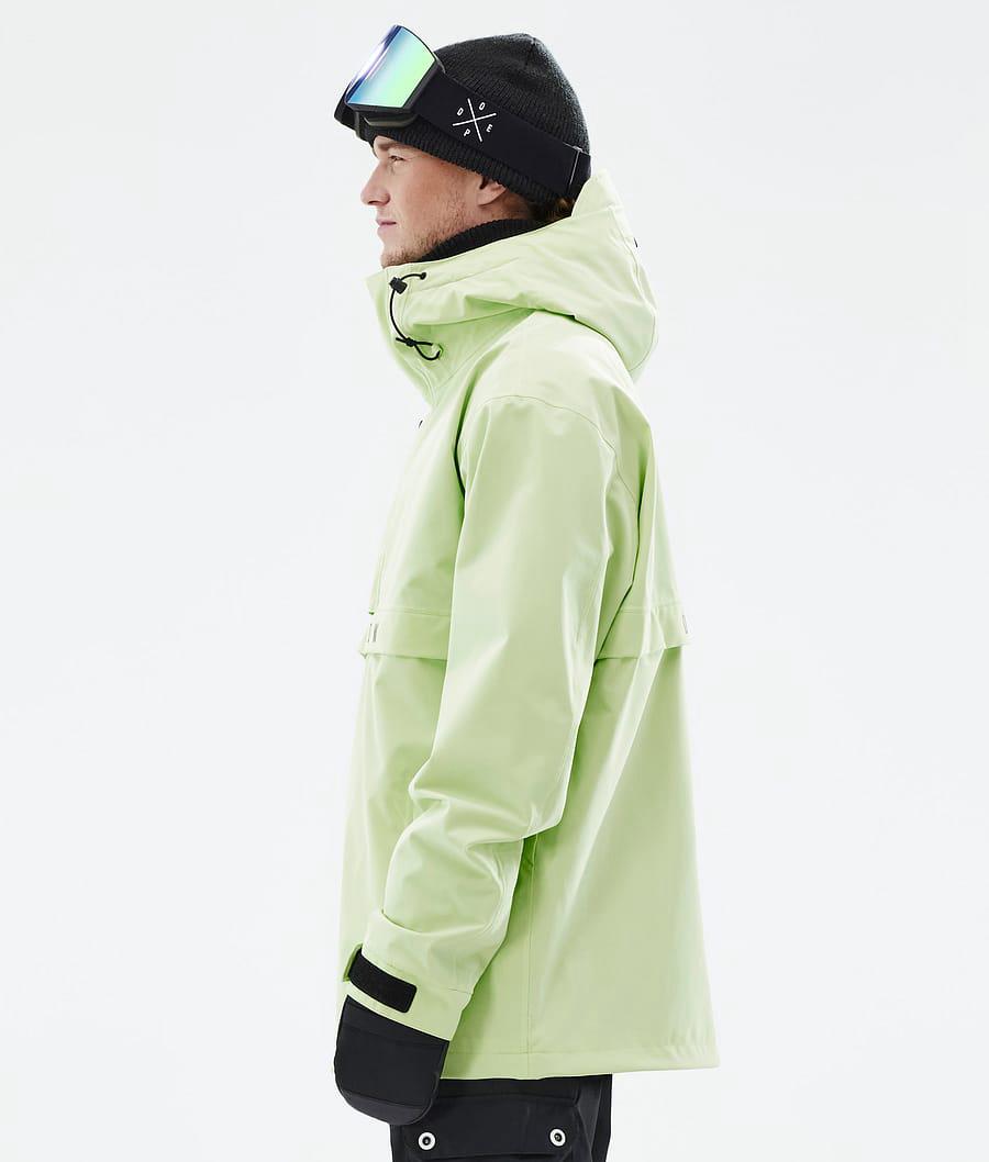 Men's Dope Legacy Ski Jacket Faded Neon Green  USA |  OAKZY-7468