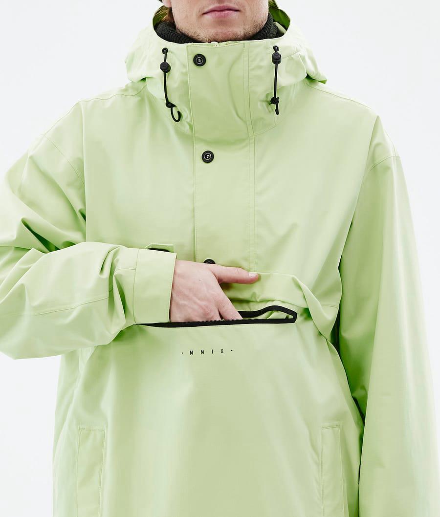 Men's Dope Legacy Ski Jacket Faded Neon Green  USA |  OAKZY-7468