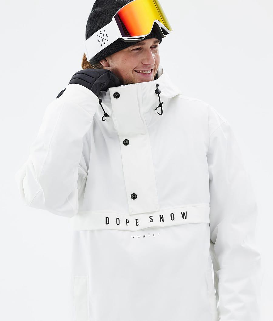 Men's Dope Legacy Ski Jacket Old White  USA |  ZAILB-2483