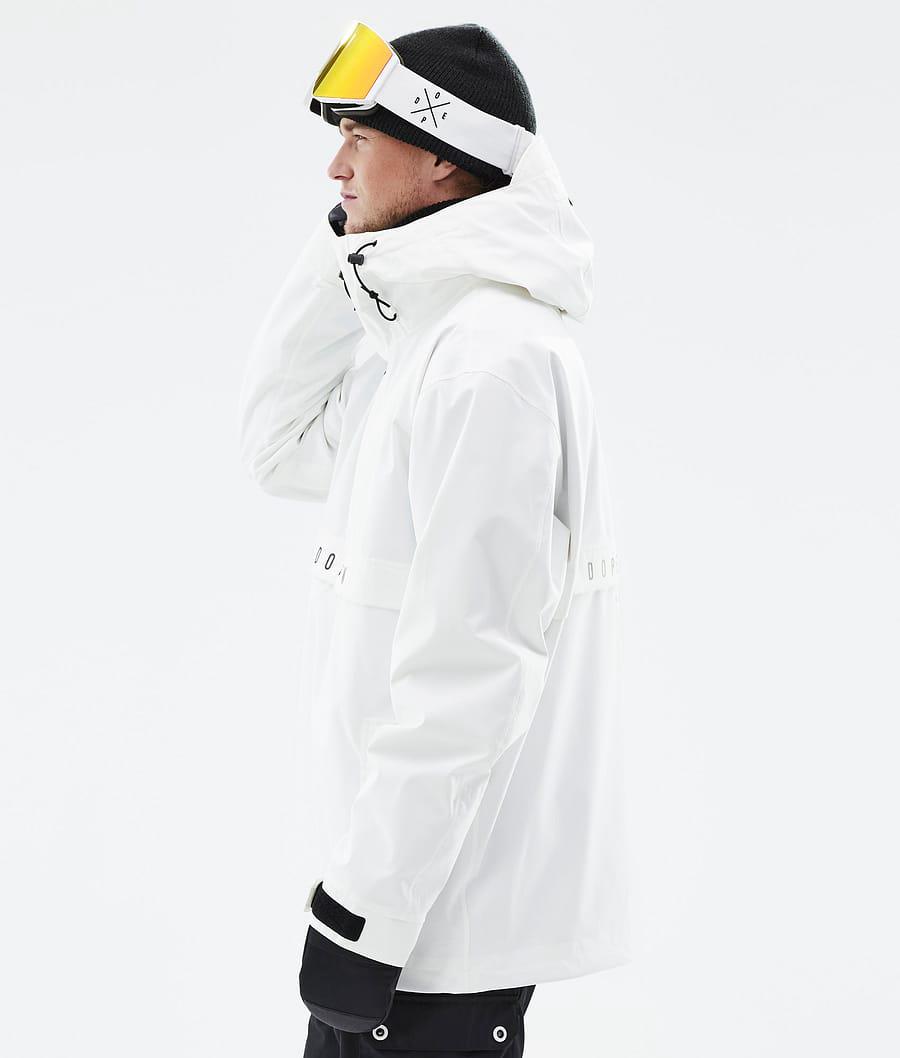 Men's Dope Legacy Ski Jacket Old White  USA |  ZAILB-2483