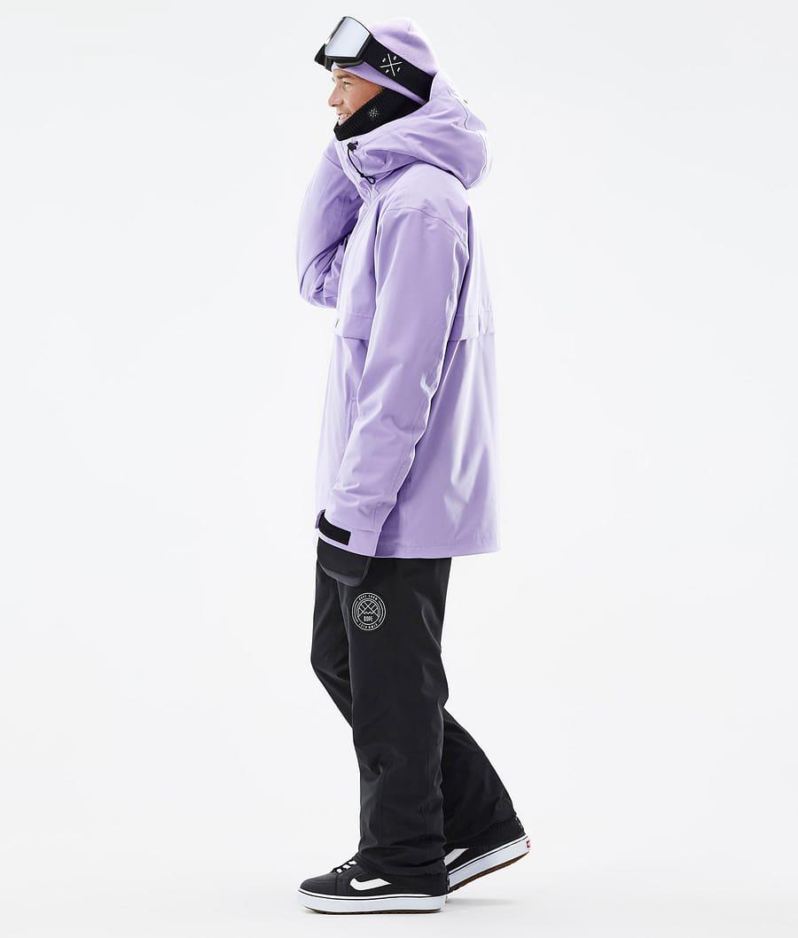 Men's Dope Legacy Snowboard Jacket Faded Violet Purple  USA |  NAPCH-9567