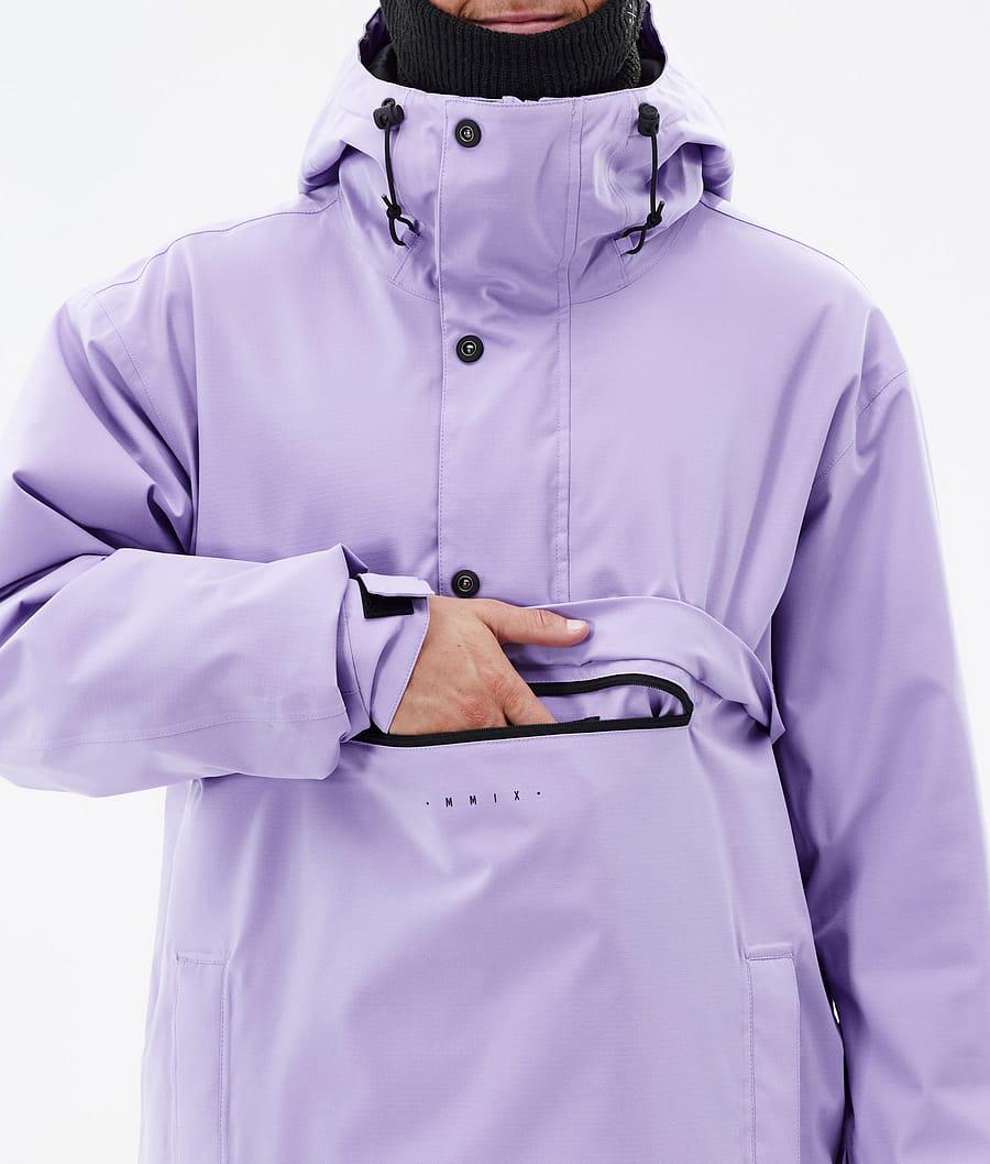 Men's Dope Legacy Snowboard Jacket Faded Violet Purple  USA |  NAPCH-9567