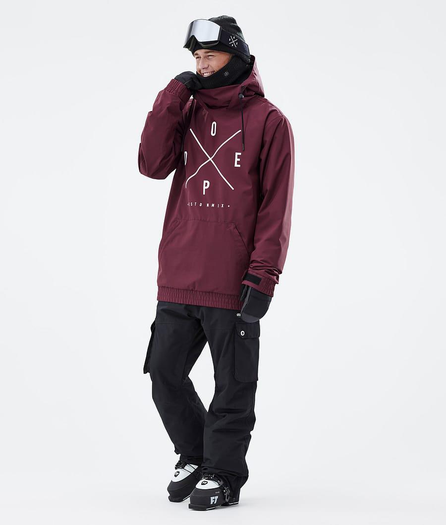 Men's Dope Migoo 2X-Up Ski Jacket Burgundy  USA |  FHPKX-8436