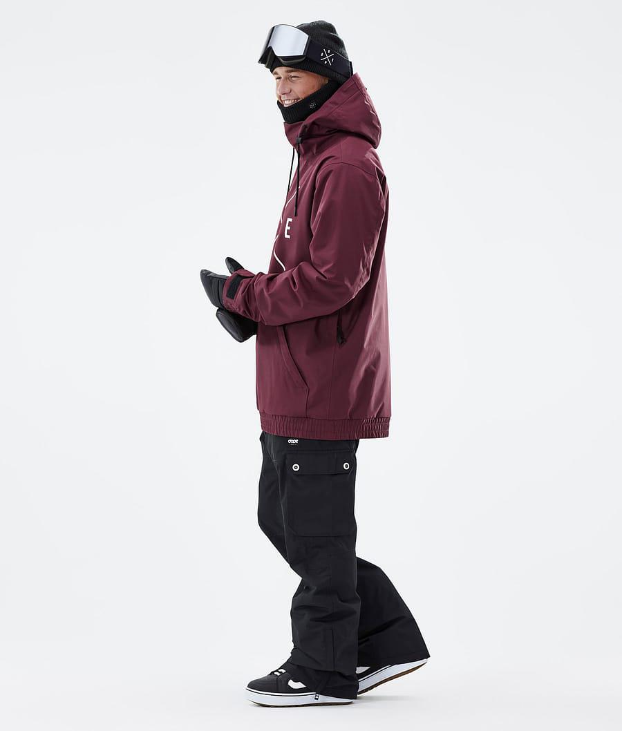 Men's Dope Migoo 2X-Up Snowboard Jacket Burgundy  USA |  GOEHS-0839