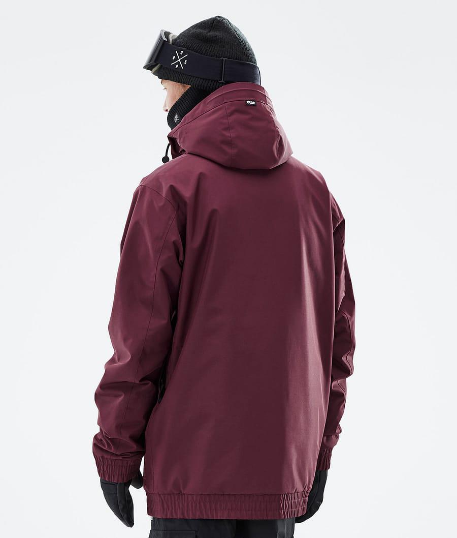 Men's Dope Migoo 2X-Up Snowboard Jacket Burgundy  USA |  GOEHS-0839