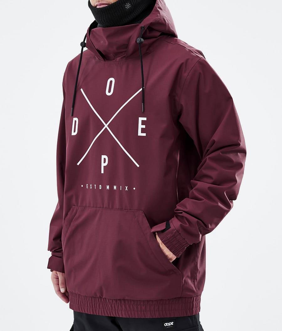 Men's Dope Migoo 2X-Up Snowboard Jacket Burgundy  USA |  GOEHS-0839