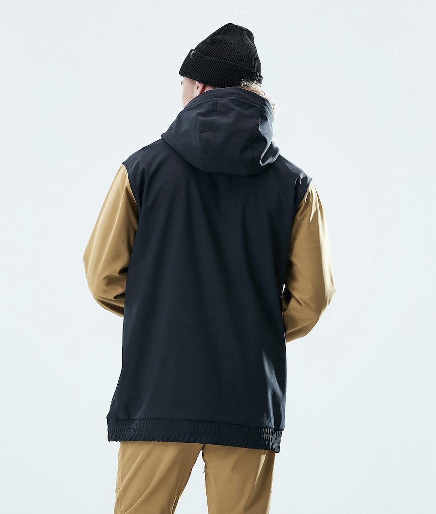 Men's Dope Nomad Outdoor Jacket Gold/Black  USA |  TCVWX-3241