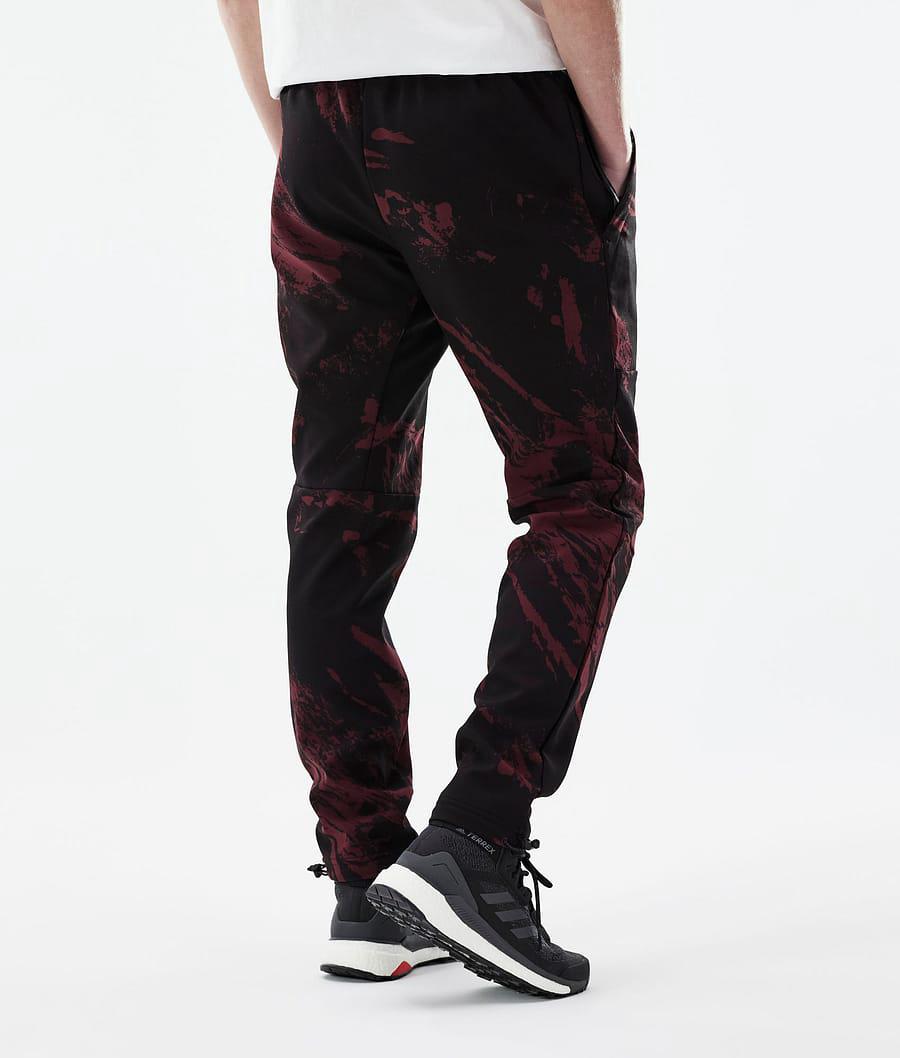 Men's Dope Nomad Outdoor Pants Paint Burgundy  USA |  HXDYG-1628