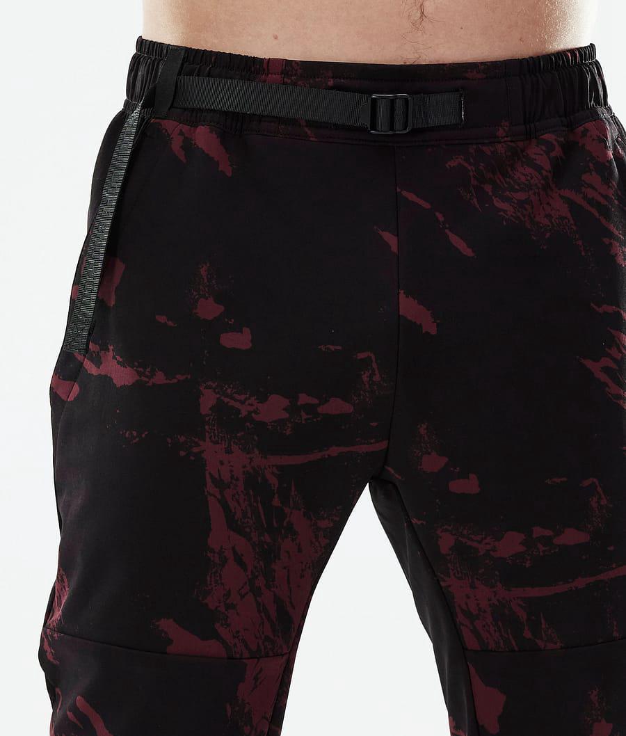 Men's Dope Nomad Outdoor Pants Paint Burgundy  USA |  HXDYG-1628