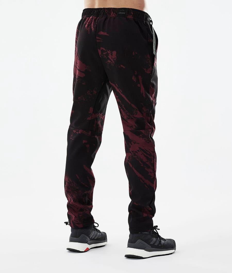 Men's Dope Nomad Outdoor Pants Paint Burgundy  USA |  HXDYG-1628