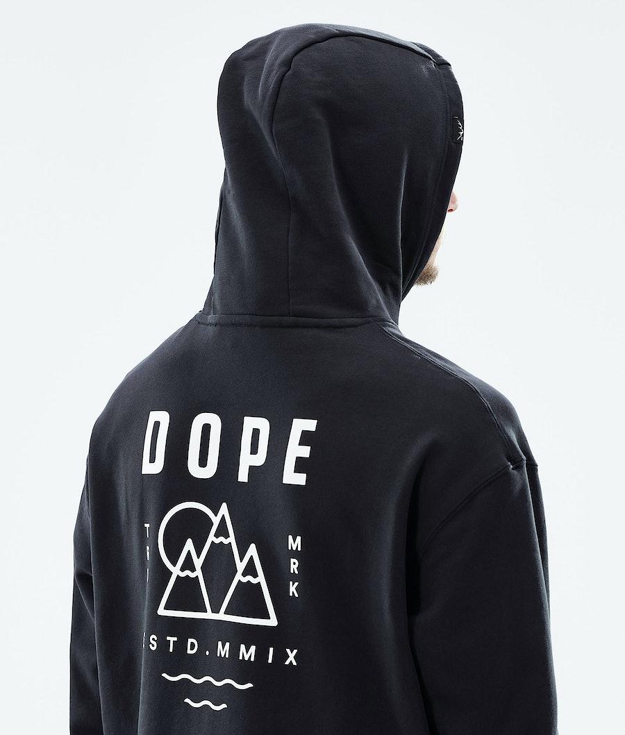 Men's Dope Ozed M Hoodie Black  USA |  VHKPF-3241