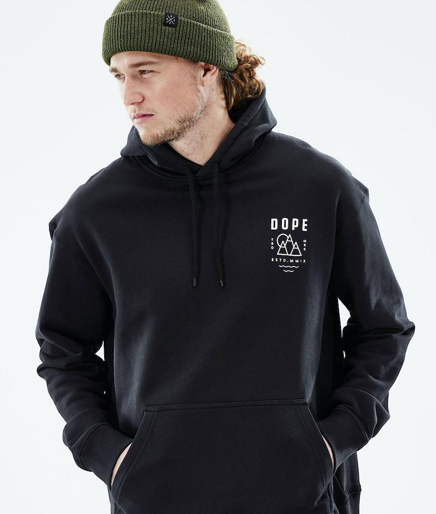 Men's Dope Ozed M Hoodie Black  USA |  VHKPF-3241