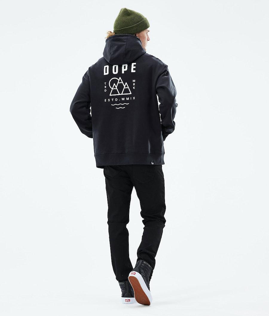 Men's Dope Ozed M Hoodie Black  USA |  VHKPF-3241