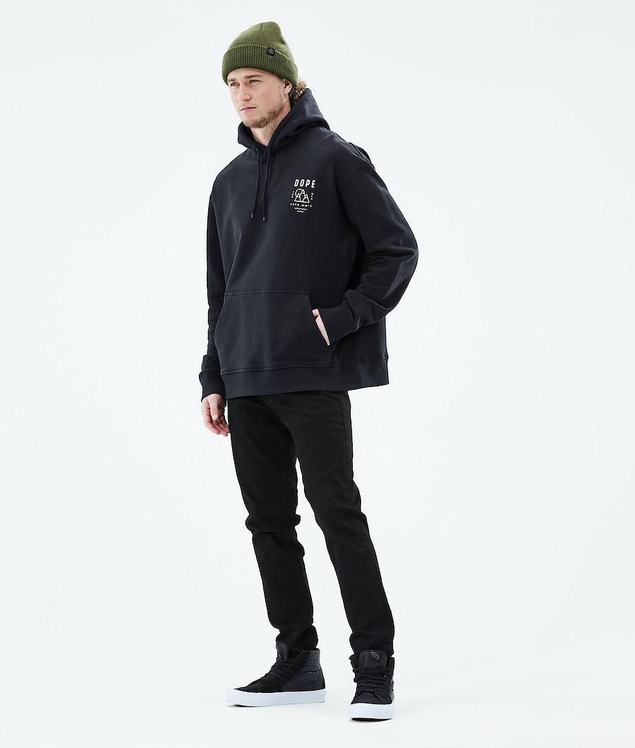 Men's Dope Ozed M Hoodie Black  USA |  VHKPF-3241