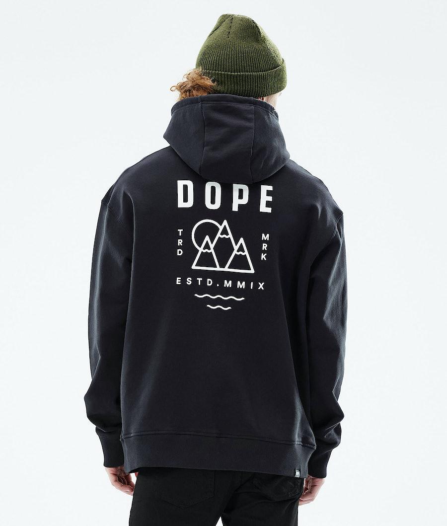 Men\'s Dope Ozed M Hoodie Black  USA |  VHKPF-3241