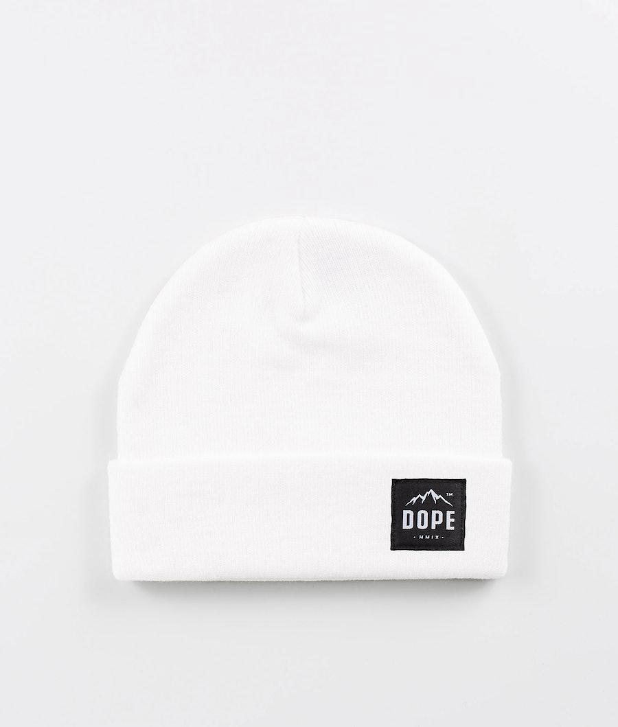 Men\'s Dope Paradise Beanie White  USA |  OEVAS-1230