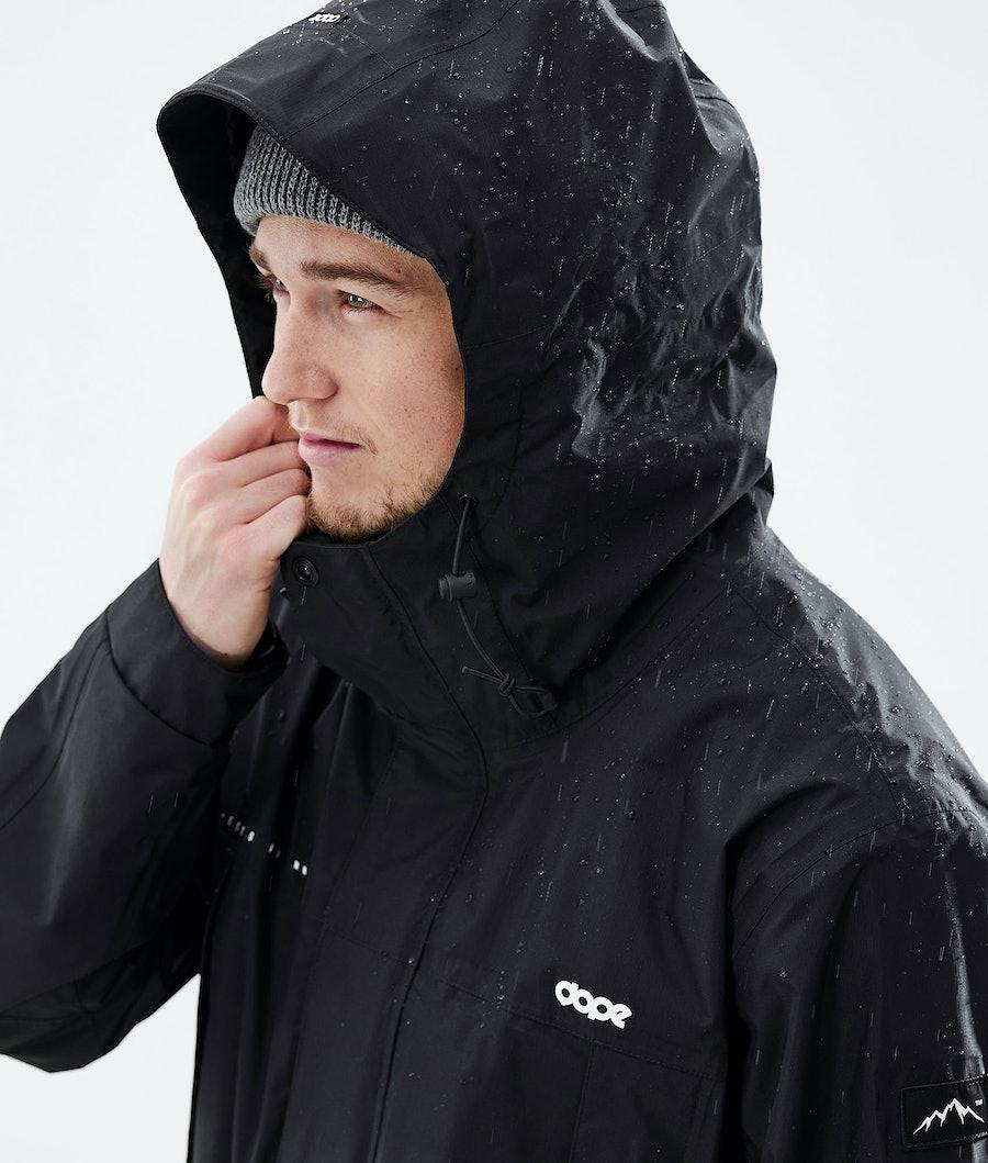 Men's Dope Ranger Light Outdoor Jacket Black  USA |  TXVOD-7915