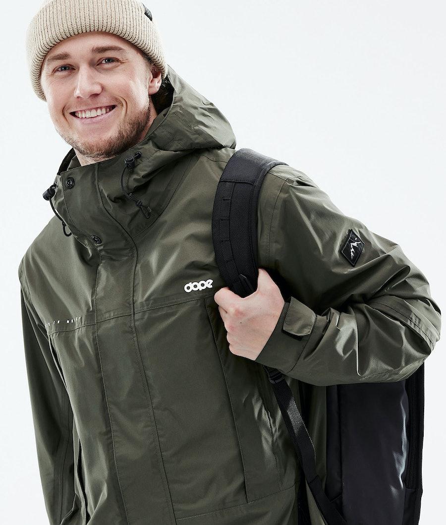 Men's Dope Ranger Light Outdoor Jacket Olive Green  USA |  JLPOC-7512