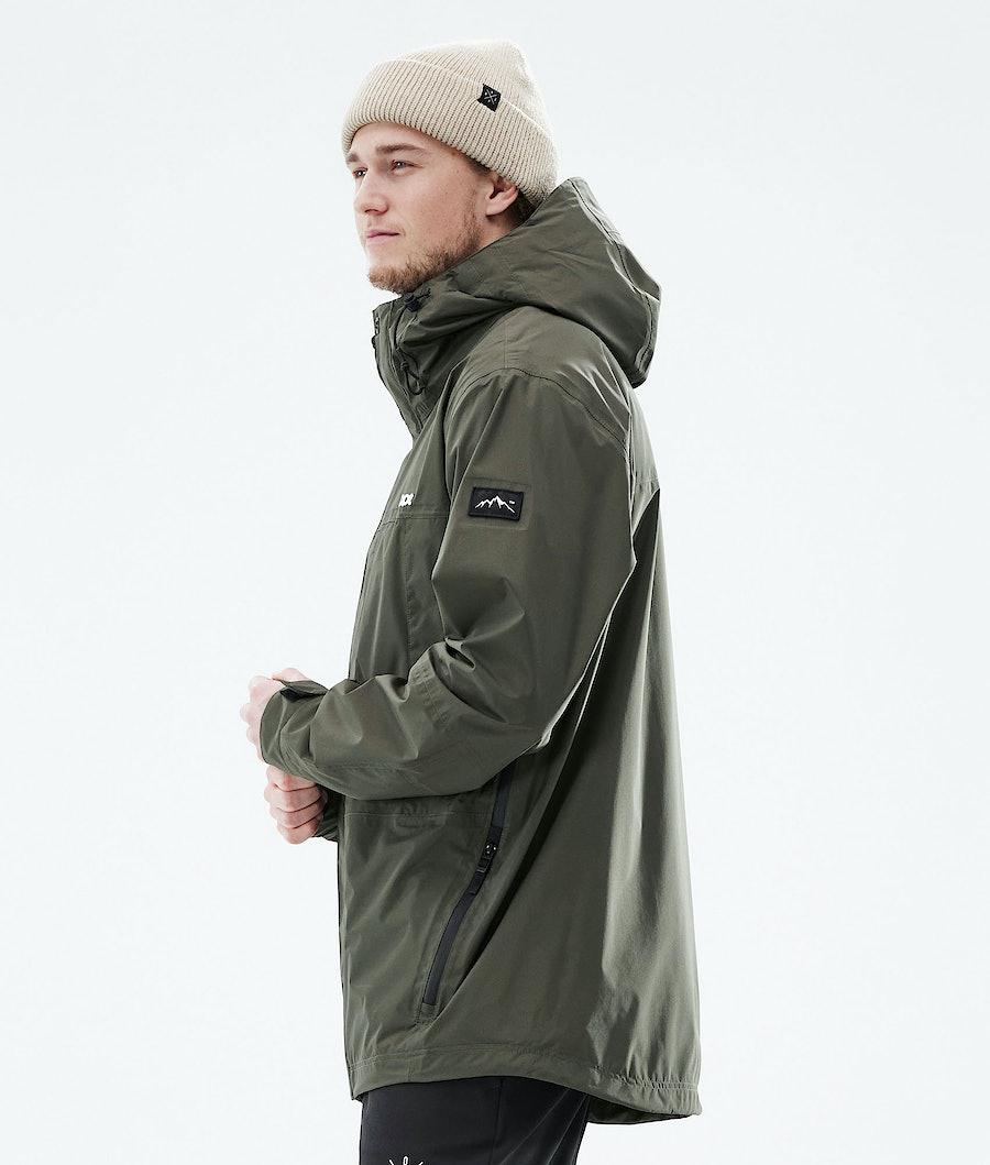 Men's Dope Ranger Light Outdoor Jacket Olive Green  USA |  JLPOC-7512