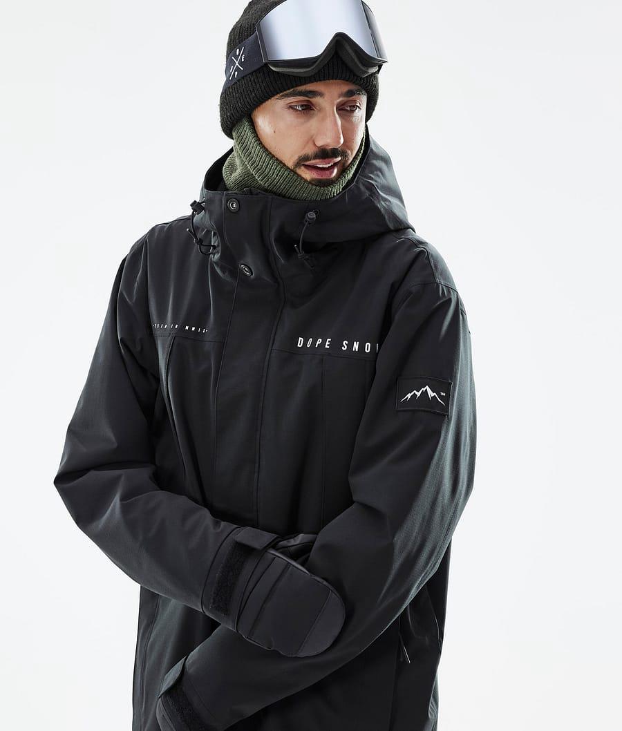 Men's Dope Ranger Ski Jacket Black  USA |  LNYHO-1826