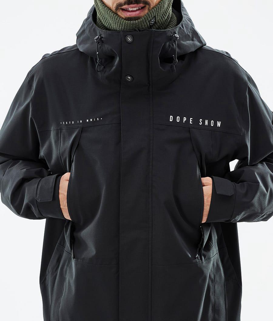 Men's Dope Ranger Ski Jacket Black  USA |  LNYHO-1826