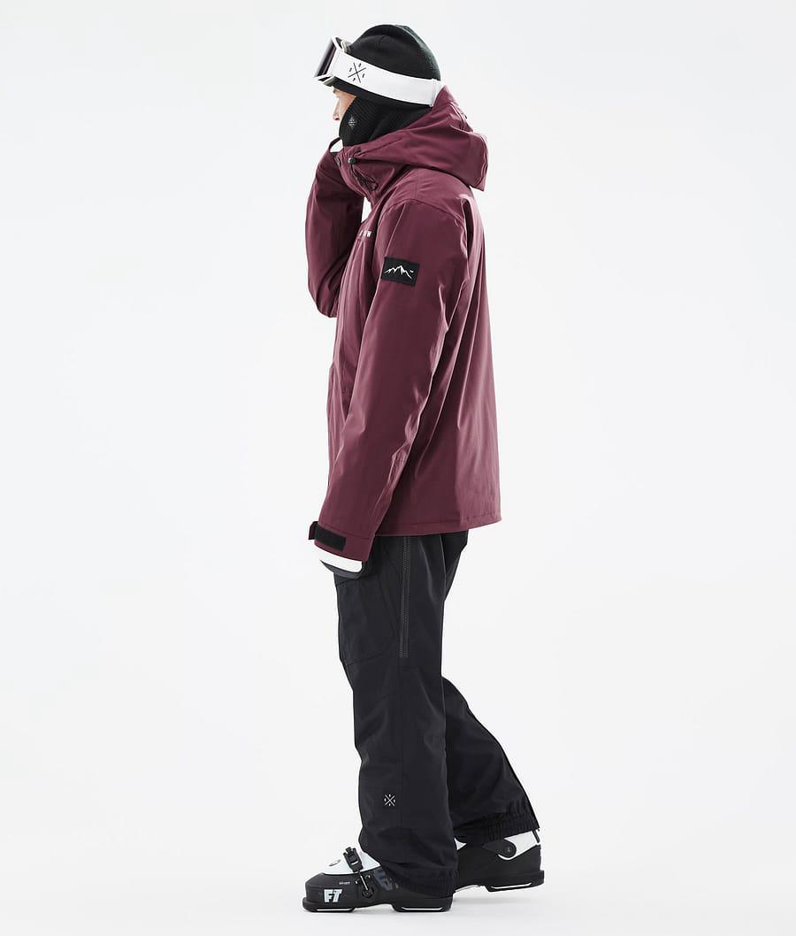 Men's Dope Ranger Ski Jacket Burgundy  USA |  GQMRJ-5421