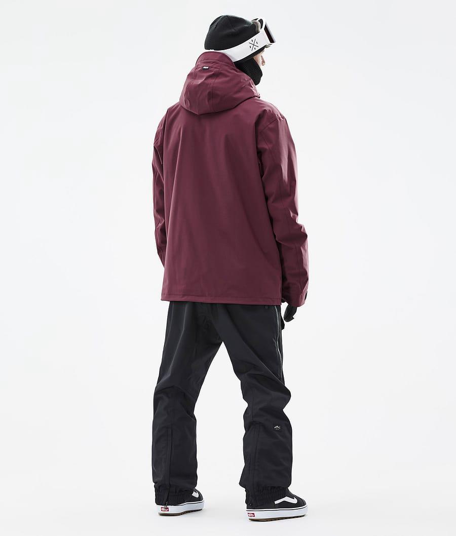 Men's Dope Ranger Snowboard Jacket Burgundy  USA |  JUAOW-6903