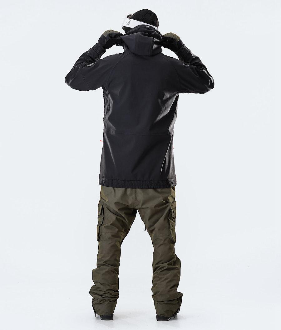 Men's Dope Rogue Ski Jacket Black  USA |  ZLYFS-7410