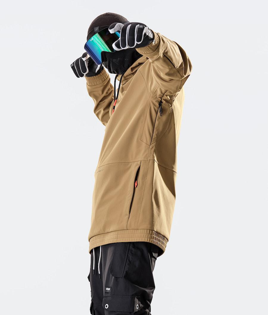 Men's Dope Rogue Ski Jacket Gold  USA |  VEKFX-7456